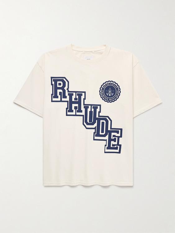 Print white t-shirt from Rhude