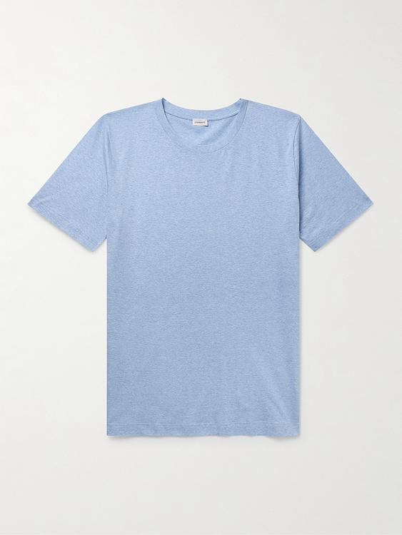 Light blue t-shirt from Zimmerli