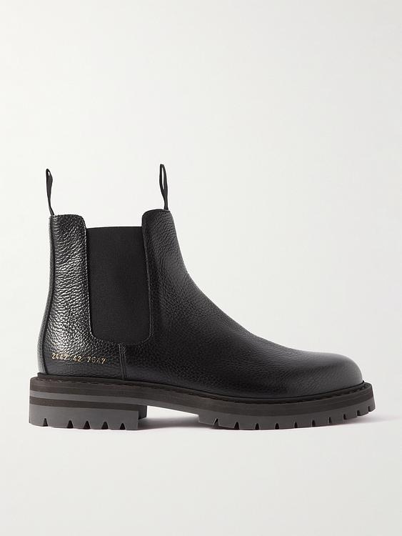 Black chelsea boots from Common Projects