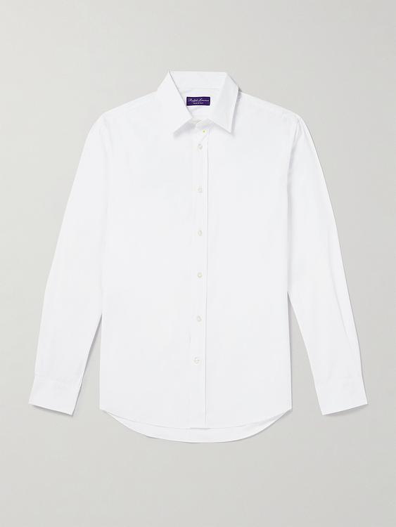 White casual shirt from Ralph Lauren Purple Label