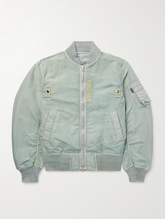 Grey casual jacket from Sacai