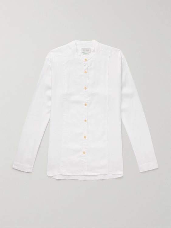 White casual shirt from Oliver Spencer