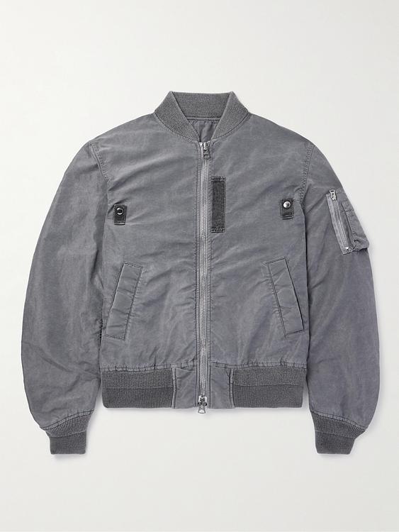 Grey casual jacket from Sacai