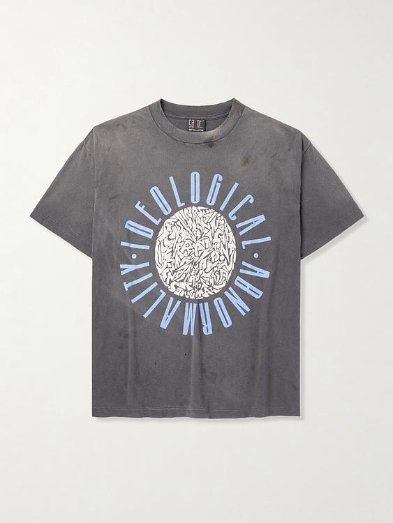 Print grey t-shirt from Saint Mxxxxxx