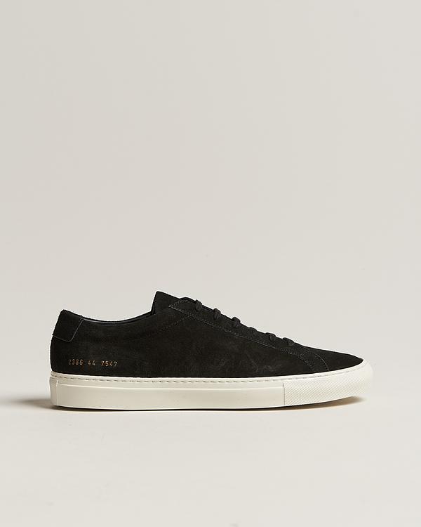 Black sneakers from Common Projects