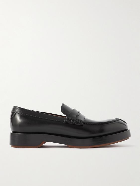 Dark grey loafers from Zegna