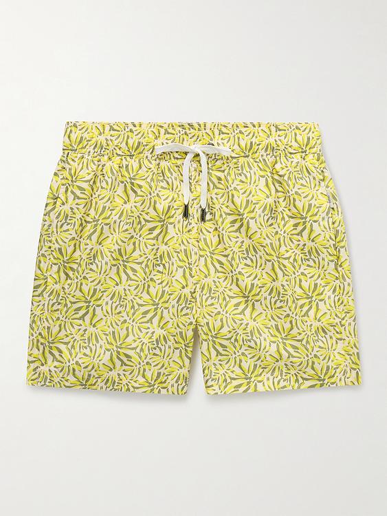 Yellow swim shorts from Onia