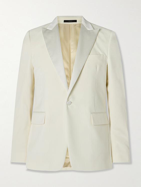 Grey tuxedo jacket from Paul Smith