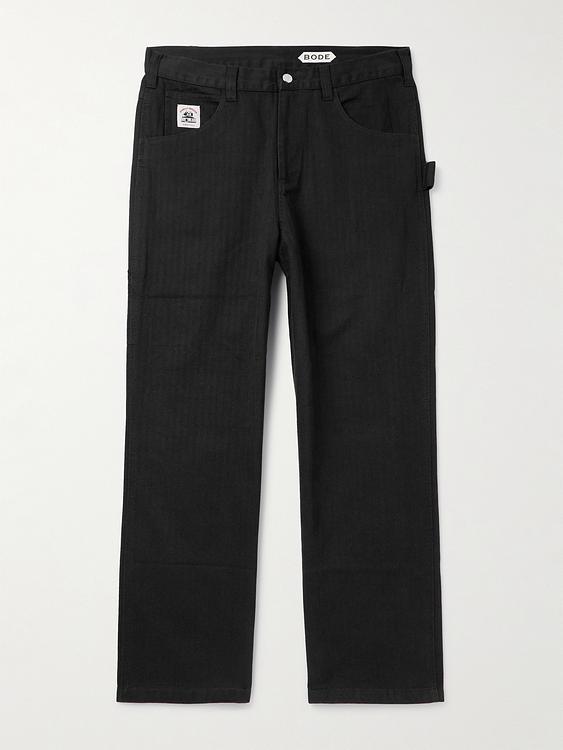 Black jeans from Bode
