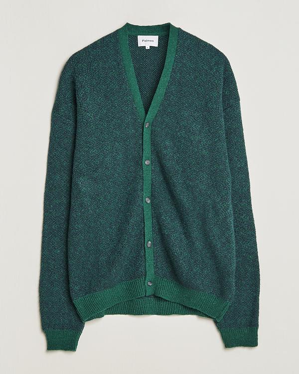 Dark green cardigan from Palmes