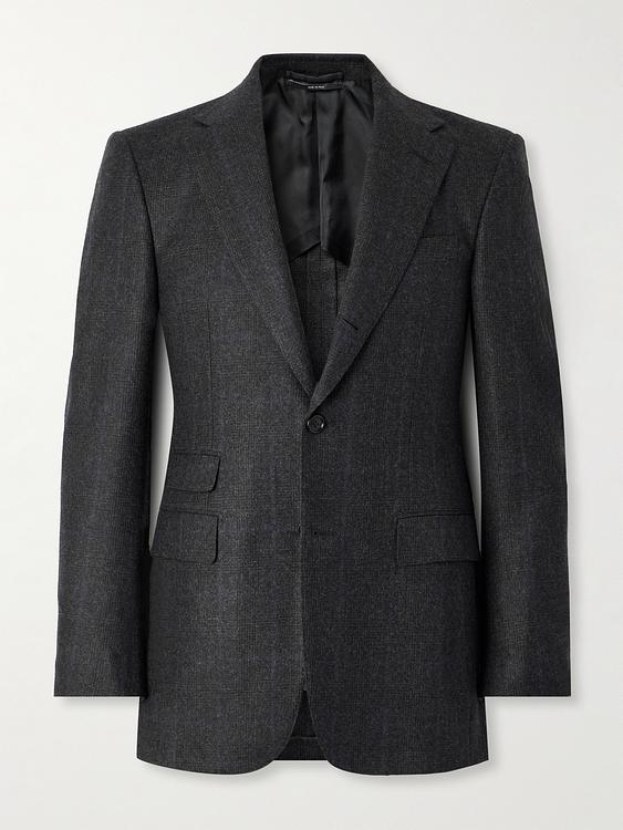 Black suit jacket from Dunhill