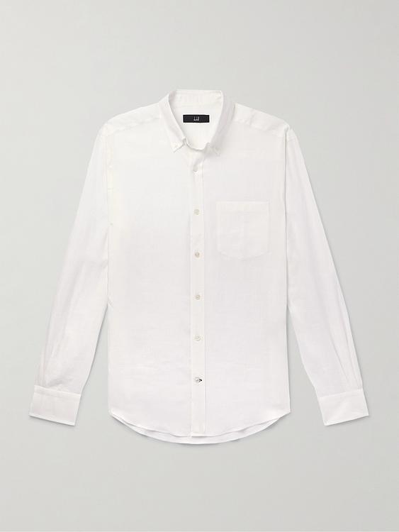 White casual shirt from Dunhill