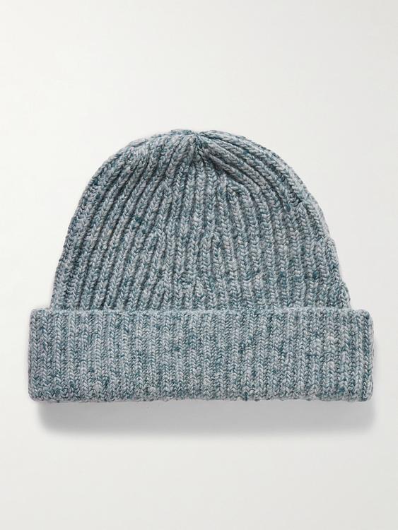 Blue beanie from Inis Meáin