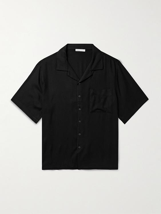 Black short sleeve shirt from Onia