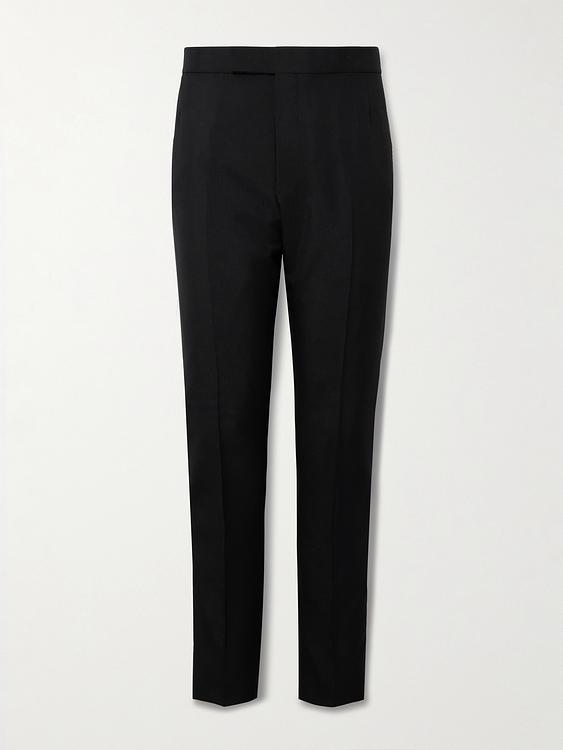 Black formal trousers from Thom Browne