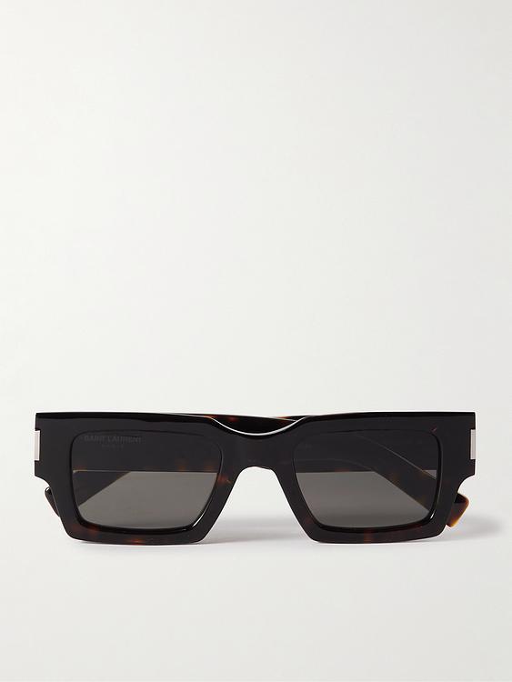 Black d-frame sunglasses from Saint Laurent
