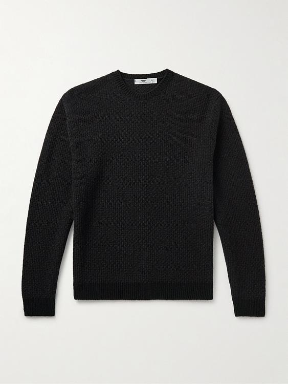 Black sweatshirt from Inis Meáin