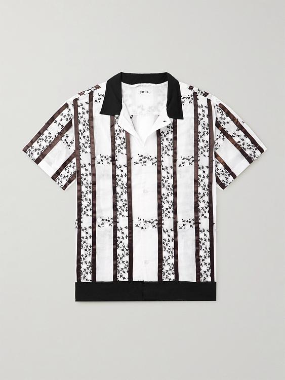 White short sleeve shirt from Bode