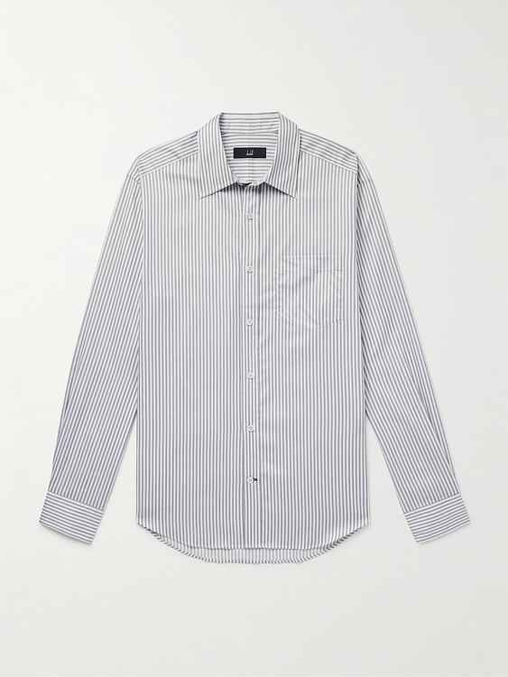 Striped multicolor casual shirt from Dunhill