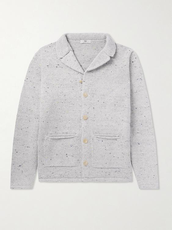 Grey cardigan from Inis Meáin