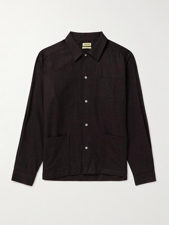 Black cardigan from De Bonne Facture