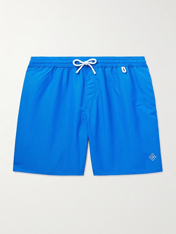 Blue swim shorts from Loro Piana