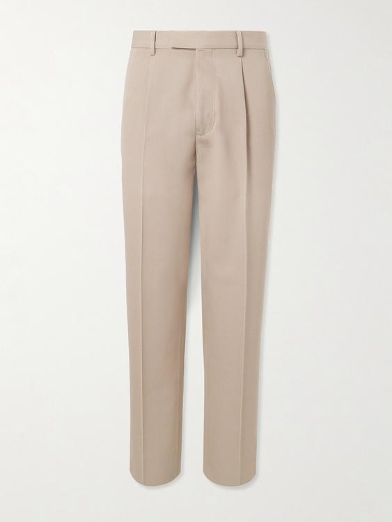 Beige formal trousers from Zegna