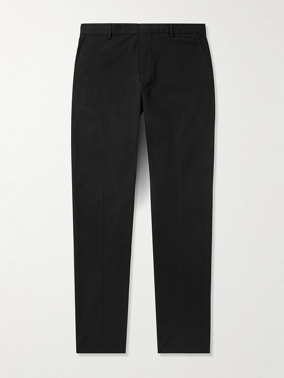 Black chinos from Zegna