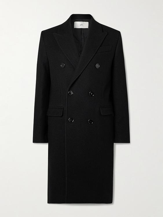 Black coat from Ami Paris