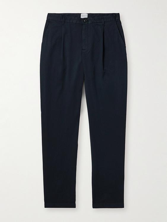Black chinos from Sunspel
