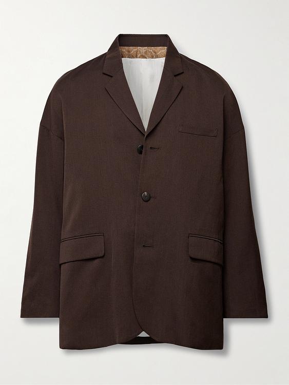 Dark brown blazer from Visvim