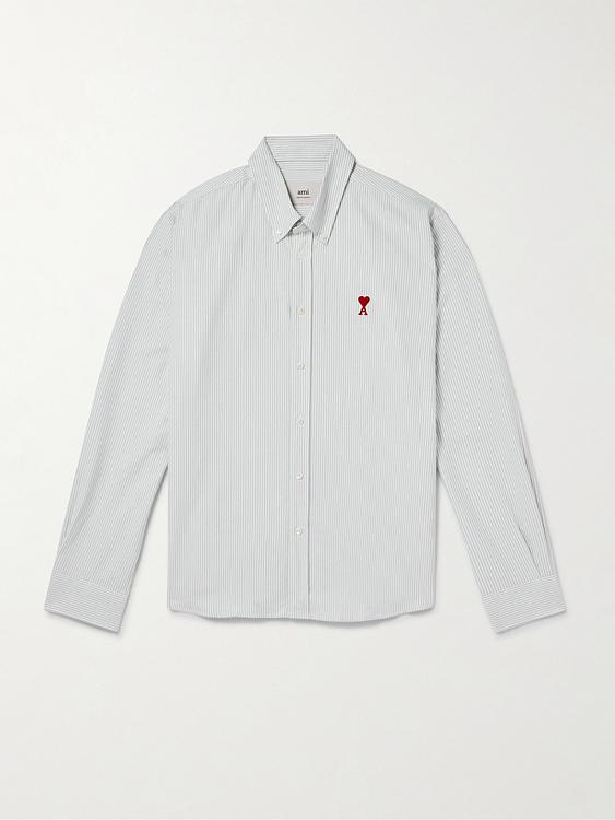 Grey casual shirt from Ami Paris