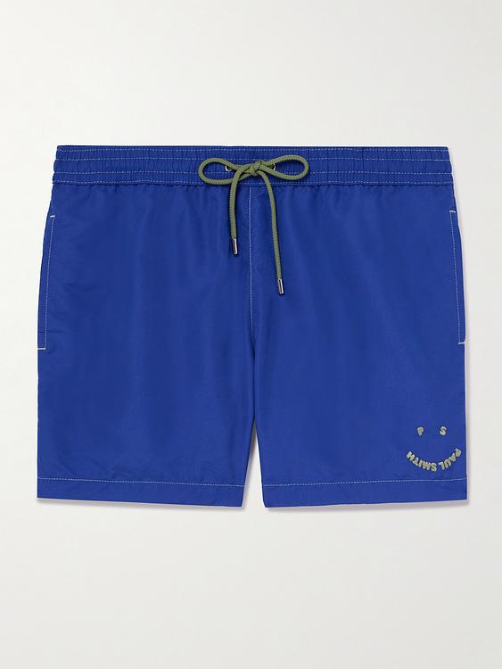 Dark blue swim shorts from Paul Smith