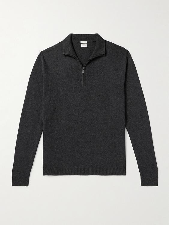 Black half-zip from Massimo Alba