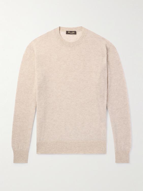 Beige sweatshirt from Loro Piana