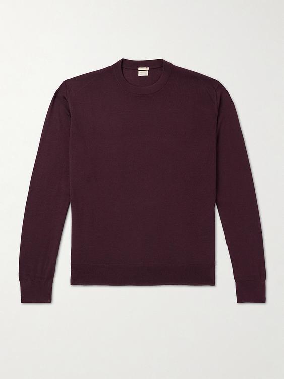 Dark brown sweatshirt from Massimo Alba