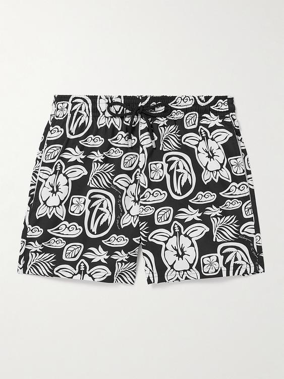 Dark grey swim shorts from Vilebrequin