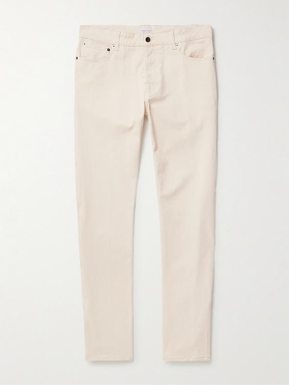 White chinos from Sunspel
