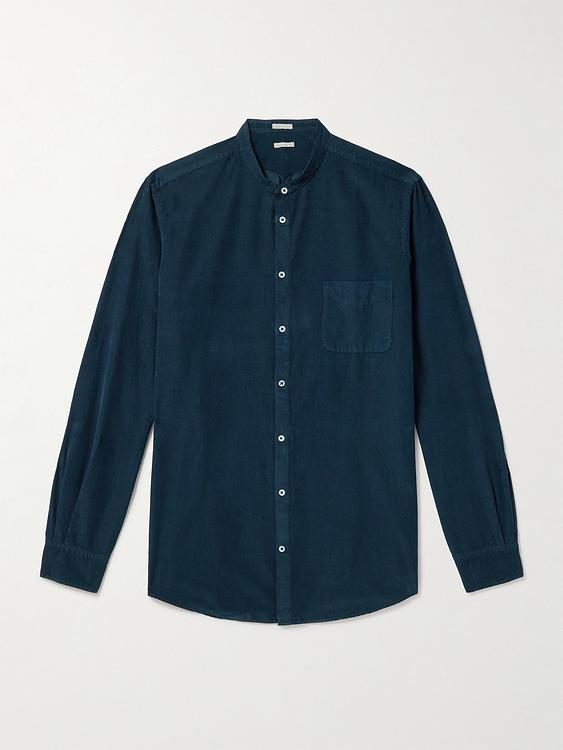 Dark blue casual shirt from Massimo Alba