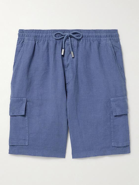Blue cargo shorts from Vilebrequin