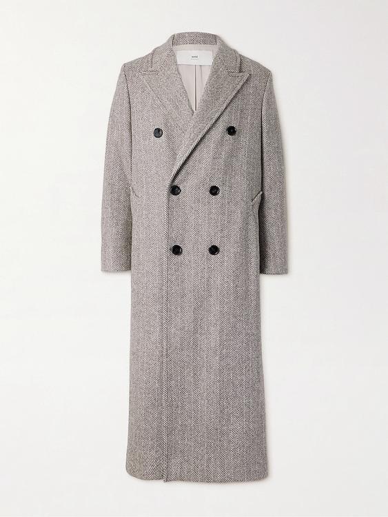 Grey coat from Ami Paris