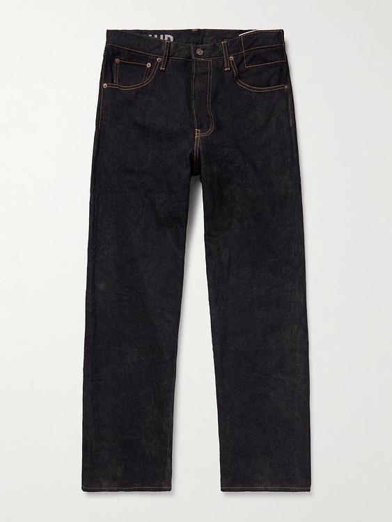 Black jeans from Visvim