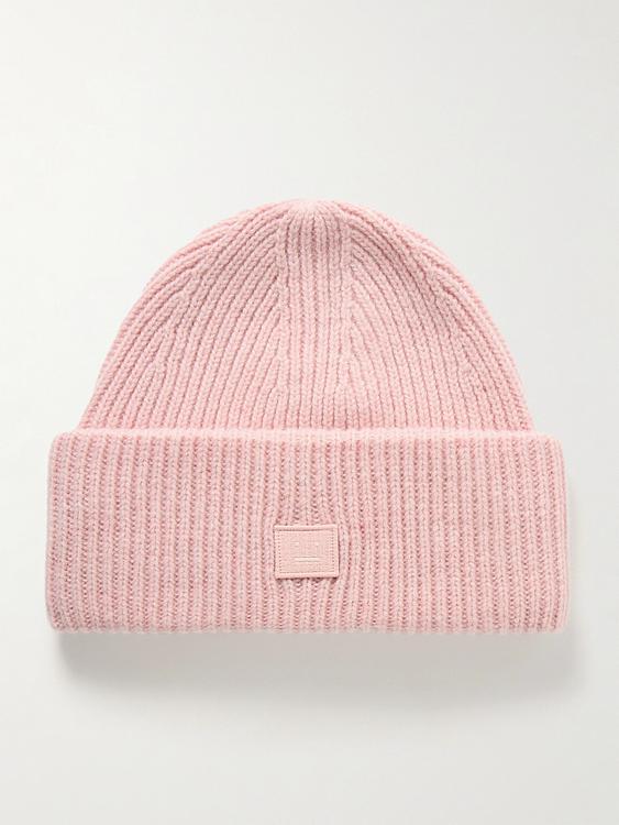 Light pink beanie from Acne Studios