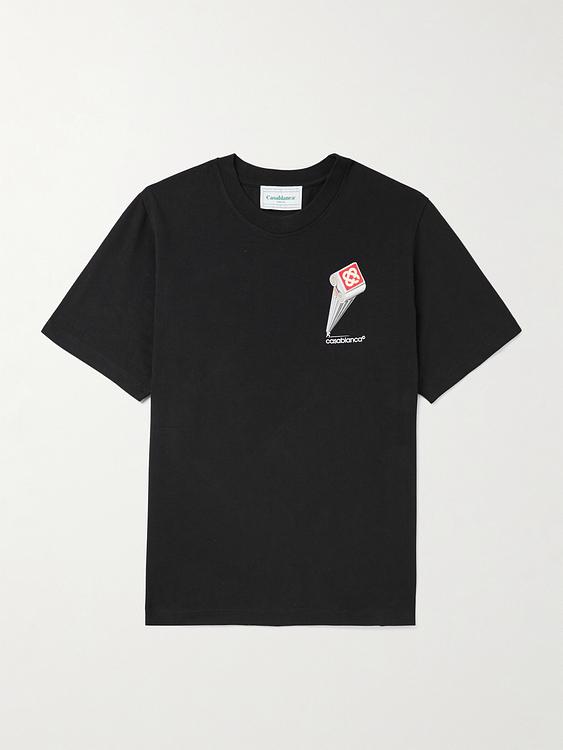 Black t-shirt from Casablanca