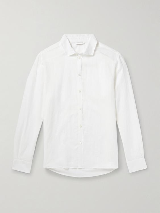 White casual shirt from Zimmerli
