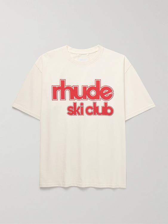 Print white t-shirt from Rhude