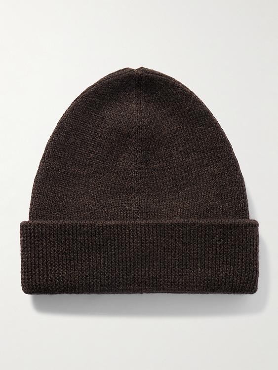 Black beanie from Our Legacy