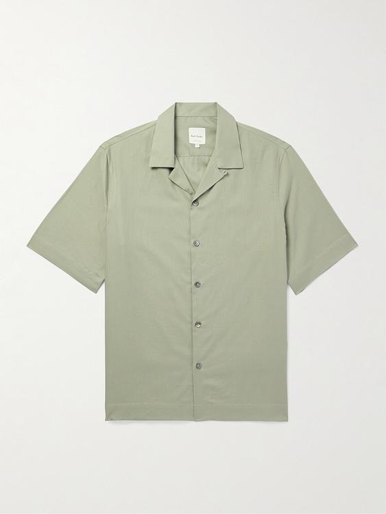 Beige short sleeve shirt from Paul Smith