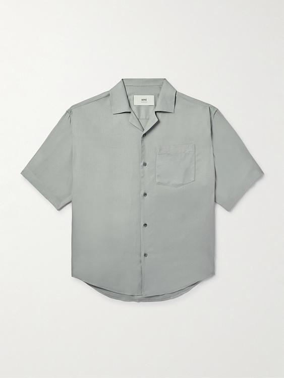 Grey short sleeve shirt from Ami Paris