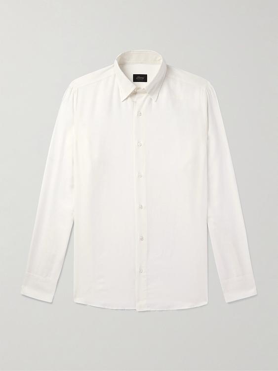 White casual shirt from Brioni